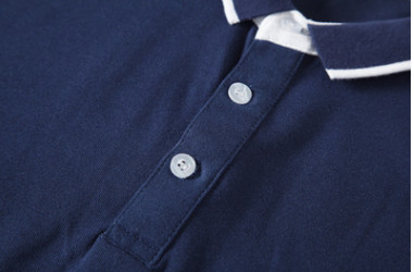 男式短袖纯棉Polo衫翻领工作服定做 团体广告文化衫T恤定制印logo图3