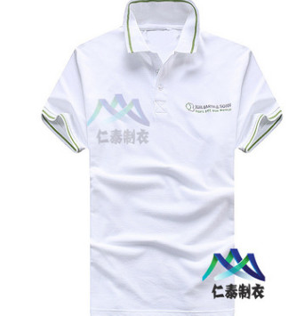 纯棉短袖polo衫定制活动工作服广告衫翻领T恤定做夏季印绣logo图3