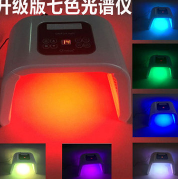 升级版光谱LED美容仪PDT光动力嫩肤仪祛痘美白十色LED彩光美肤仪