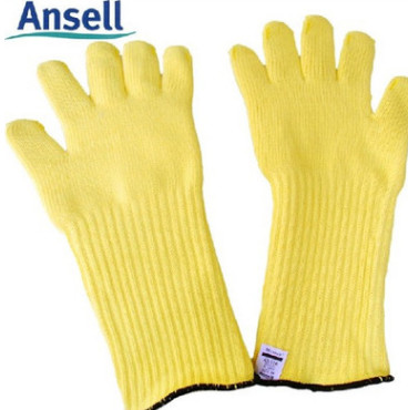 Ansell安思尔43-116高温手套 350℃隔热手套 防高温锅炉手套批发