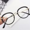 厂家直销 透明眼镜框女圆框复古小清新近视眼镜
