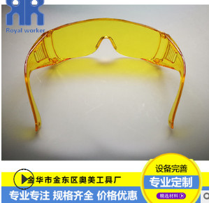 厂家直销 ce 百叶窗多色热防护眼镜护目镜 工作场所安全防护眼镜图3