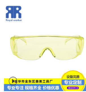 厂家直销 ce 百叶窗多色热防护眼镜护目镜 工作场所安全防护眼镜