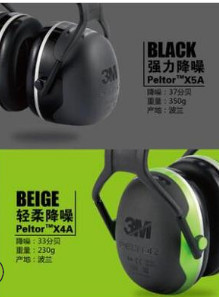3m正品隔音耳罩睡眠耳机专业防噪学习隔音耳罩耳机图2