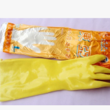 现货批发东亚牌045胶手套 加厚加长浸塑手套 耐酸碱防油耐磨手套