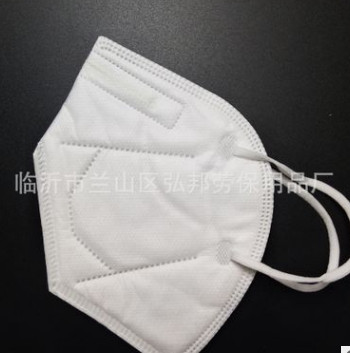 无纺布折叠式一次性口罩PM一次性防尘9001式口罩图2