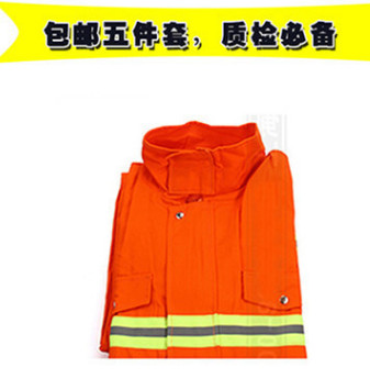 97式消防服套装 阻燃防护服 消防战斗服五件套 消防防护服厂家图2