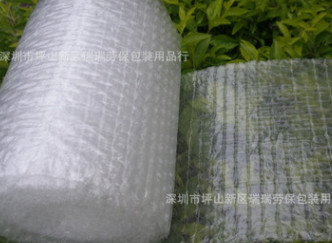 全新加厚双面气泡膜 泡泡袋防震膜包装膜气垫膜宽60cm广东包邮图3