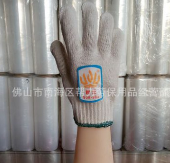 厂价直销 价格实惠 优质棉纱手套900克批发图3