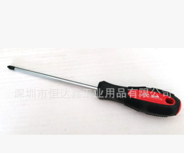 厂家批发十字螺丝刀6*150mm防滑手柄螺丝刀山特斯多功能螺丝刀图2