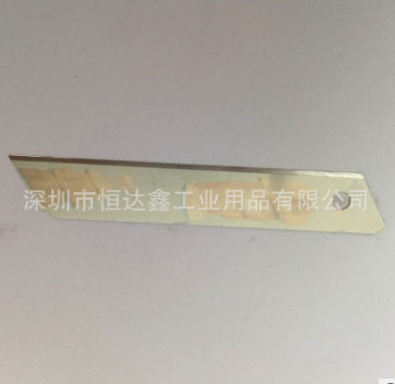 手牌美工刀片100片/盒办公用品文具锋利壁纸刀裁纸道加厚刀片图2