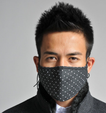 特价批发 点点款 防PM2.5口罩 防尘 防雾霾 防尾气 送5片滤片图2