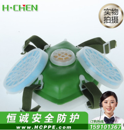 唐丰牌自吸过滤式防颗粒物呼吸器 防尘口罩 面具 塑胶海绵口罩图2