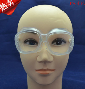软边日式小风镜大风镜 安全防护镜 柔软防尘镜 劳保用品批发平光图2