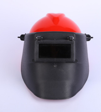 厂家直销高空面罩配安全帽式电焊面罩头戴式面罩隔热劳保防护面罩