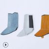 厂家直销防火牛皮护脚护腿6色可选多规格耐磨隔热防火花防护鞋套