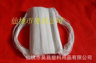 ES净化口罩压光头挂口罩 三层亚光头挂口罩 表面无毛屑图2