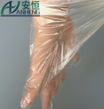 一次性PE防水防油污塑料手套 一次性塑料手套批发图2