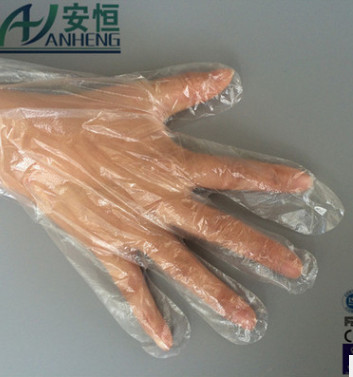 一次性PE防水防油污塑料手套 一次性塑料手套批发图3