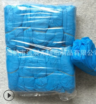 厂家批发一次性CPE塑料鞋套加厚防滑鞋套2克3克3.5克4克5克图3