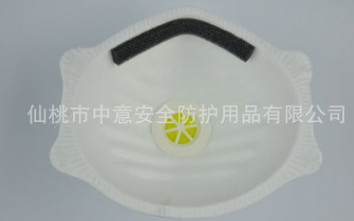 厂家直销N95阀门标准工业防尘活性炭防护KN95口罩图2