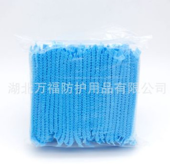 一次性无纺布条形帽,条帽,蘑菇帽, 直接工厂图2