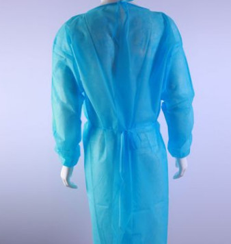 专业生产一次性无纺布橡筋袖口隔离衣 方便 干净 环保