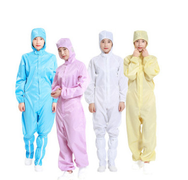万级防静电洁净服无尘GMP车间连体服净化防护工作服耐121高温灭菌图2