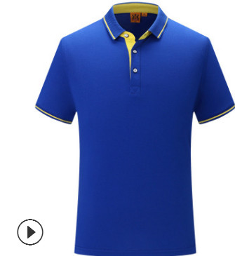 polo衫定制短袖文化广告衫工作服t恤定做纯棉翻领聚会班服印字图3