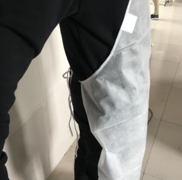 厂家供应一次性无纺布防护围裙做菜无纺围裙批发图2