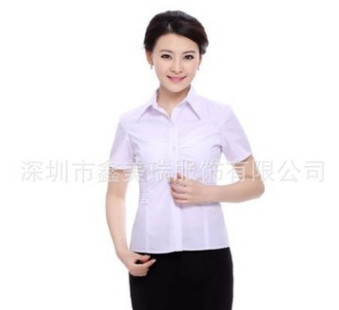 餐厅快餐店服务员工作制服长袖男女款厨师服订做图3