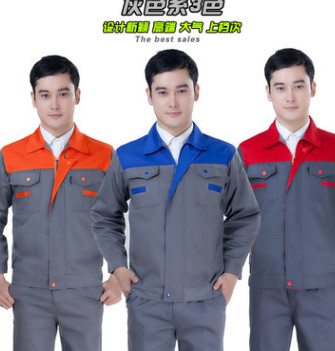 工程服汽修厂工装劳保工服套装订做图2