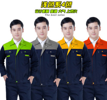 工程服汽修厂工装劳保工服套装订做图3
