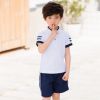 幼儿园园服夏英伦中小学生校服班服套装六一演出男女童海军风水手