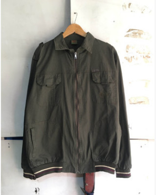 经销批发大陆王军绿色工作套装户外作训服长短袖套装耐磨劳保服图2