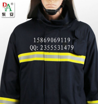02款消防服套装（加厚型） 阻燃隔热灭火防护服消防战斗服 五件套图2