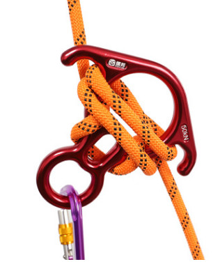 援邦缓降器8字环下降器攀岩牛角八字环8字缓降器牛角8字环牛角环图2