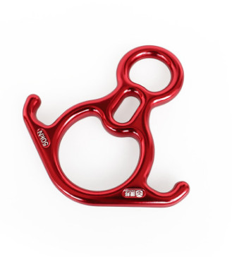 援邦缓降器8字环下降器攀岩牛角八字环8字缓降器牛角8字环牛角环图3