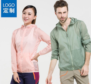 防晒衣定制印LOGO男女2018夏季轻薄厂家直销户外骑行钓鱼皮肤衣服图2
