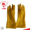 【厂家批发】黄色加厚 工作防滑防护牛筋天然乳胶劳保工业手套