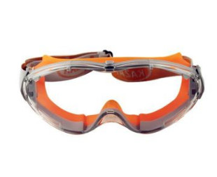 洁星2080化学护目镜防飞溅防护眼镜冲击耐磨劳保橡胶眼罩防风沙专