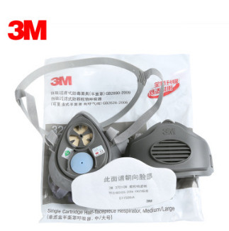 3M 3200防尘口罩 3270颗粒物呼吸防护套装 防护面罩防尘防护套装图3