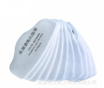 3701CN过滤棉 颗粒物过滤棉 3200防尘口罩过滤棉 3701过滤棉加厚图2