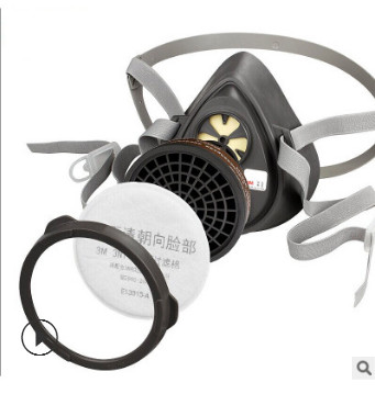 3M有机蒸汽滤毒盒3301CN防毒口罩套装配件防尘工业粉尘化工防护