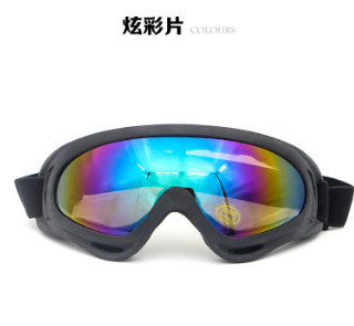 批发战术护目镜户外运动滑雪镜骑行眼镜越野摩托车防风镜X400图2