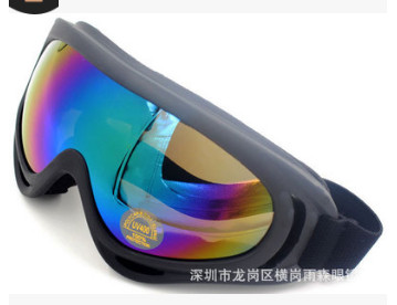 厂家直销 X400户外运动眼镜 摩托车防风沙骑行眼镜 现货滑雪镜图3
