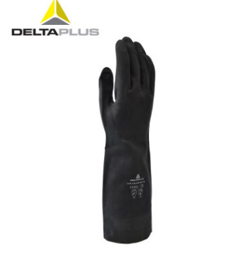 代尔塔201510耐磨防滑手套工作劳保重型氯丁橡胶防化手套耐油耐热