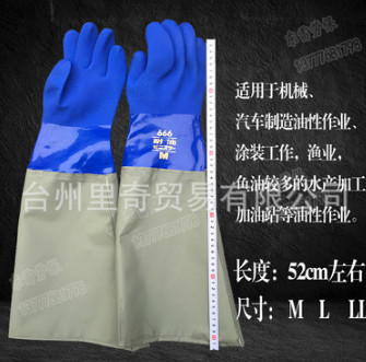 正品东亚806威士邦916耐油手套耐酸性油性碱性特殊性手套质量保证图2
