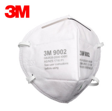 3M口罩9001 9002防尘防雾霾pm2.5口罩带呼吸阀防工业粉尘打磨口罩图3