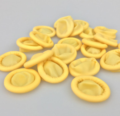 乳胶手指套一次性防静电无尘电子工业劳保美容美甲手指套厂家直销图2